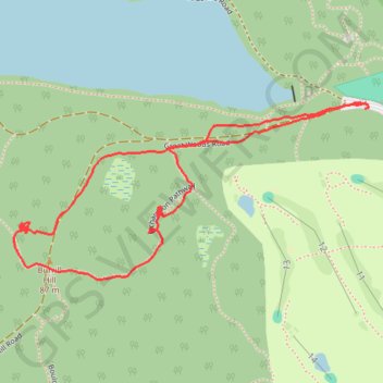 Lynn woods trail, distance, elevation, map, profile, GPS track