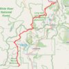 Continental Divide Trail (CDT) trail, distance, elevation, map, profile, GPS track