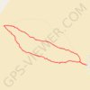 Alkali Flat Trail in White Sands National Park trail, distance, elevation, map, profile, GPS track