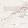 Delicate Arch trail, distance, elevation, map, profile, GPS track