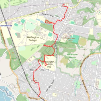 Tracked with OSMTracker for Android™ trail, distance, elevation, map, profile, GPS track