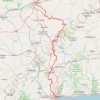 Málaga - Córdoba trail, distance, elevation, map, profile, GPS track