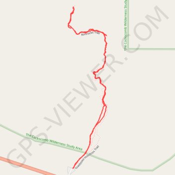 Toadstool Hoodoos Trail and Rimrocks Trail trail, distance, elevation, map, profile, GPS track