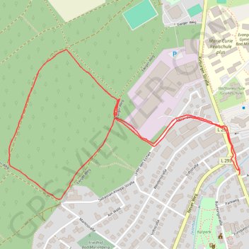 Bad Marienberg (Westerwald) Wandern trail, distance, elevation, map, profile, GPS track