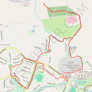 Greenwith Rando Walk trail, distance, elevation, map, profile, GPS track
