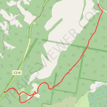 Grampians Peaks Trail - Yarram Gap South trail, distance, elevation, map, profile, GPS track