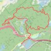 Allamuchy E-Mountain Bike Ride trail, distance, elevation, map, profile, GPS track