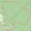 Monte Sano Mountain Loop via Sinks Trail, Stone Cuts Trail and North Plateau Loop trail, distance, elevation, map, profile, GPS track