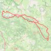 Jusqu'à Rocamadour trail, distance, elevation, map, profile, GPS track