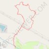 Indio Hills Badlands Loop trail, distance, elevation, map, profile, GPS track