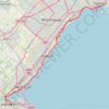 Hamilton - Toronto trail, distance, elevation, map, profile, GPS track