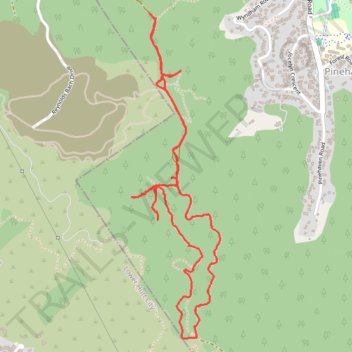 2025-02-02_13-54_Sun trail, distance, elevation, map, profile, GPS track