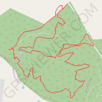 Wandong loop trail, distance, elevation, map, profile, GPS track