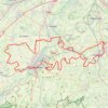 Ronde van Vlaanderen fietsroute gele lus trail, distance, elevation, map, profile, GPS track