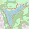 Arrow Valley Country Park Loop trail, distance, elevation, map, profile, GPS track