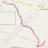 Beaver Lodge Nature Trail along Mountain Fork River in Beavers Bend State Park trail, distance, elevation, map, profile, GPS track