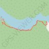 Virginia Falls - Nahanni National Park Reserve trail, distance, elevation, map, profile, GPS track