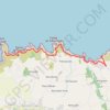 Bretagne 7 trail, distance, elevation, map, profile, GPS track