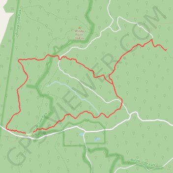 Four Brothers Rocks - Bunyip State Park trail, distance, elevation, map, profile, GPS track