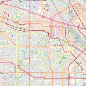 Activity trail, distance, elevation, map, profile, GPS track