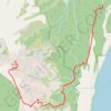 Mount Tallac trail, distance, elevation, map, profile, GPS track