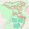 Mooresville Trail Run trail, distance, elevation, map, profile, GPS track