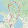 Trace_orillia_bracebridge_barrie trail, distance, elevation, map, profile, GPS track