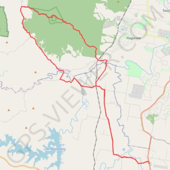 Gleneagle Kagaru trail, distance, elevation, map, profile, GPS track
