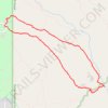 Treasure Loop Trail trail, distance, elevation, map, profile, GPS track