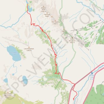 Melakwa Lake via Denny Creek Trail in Alpine Lakes Wilderness trail, distance, elevation, map, profile, GPS track
