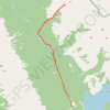 Solstice Lake trail, distance, elevation, map, profile, GPS track