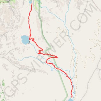 Silver Lake Trail and Silver Glance Lake Trail trail, distance, elevation, map, profile, GPS track