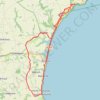 Torcross trail, distance, elevation, map, profile, GPS track