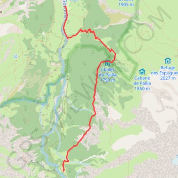Day 4 Harder walking - Espugues path trail, distance, elevation, map, profile, GPS track