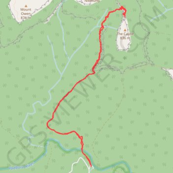Long Gully - The Castle trail, distance, elevation, map, profile, GPS track