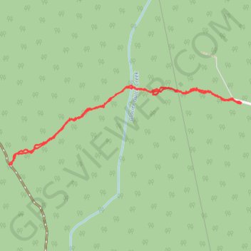 Trail near Twin Falls, Smithers BC trail, distance, elevation, map, profile, GPS track