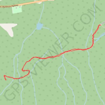 Bella Coola - Snooka trail - west trail, distance, elevation, map, profile, GPS track
