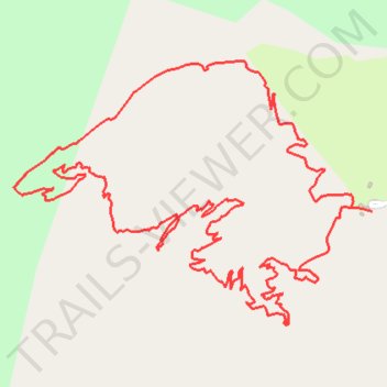 Broken Hill MTB Loop trail, distance, elevation, map, profile, GPS track