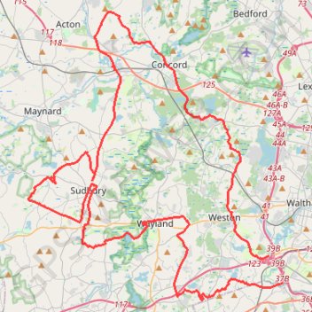 BruceFreemen and MCRT in Sudbury trail, distance, elevation, map, profile, GPS track