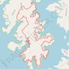 Lake Shore Loop Trail trail, distance, elevation, map, profile, GPS track