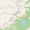 Backpacking Death Canyon trail, distance, elevation, map, profile, GPS track