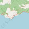 Great Ocean Walk - Milanesia Track - The Gables trail, distance, elevation, map, profile, GPS track