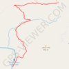 Three Sisters Falls trail, distance, elevation, map, profile, GPS track