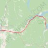 Kamloops - Salmon Arm trail, distance, elevation, map, profile, GPS track