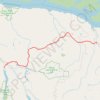 Sayward - Woss Lake trail, distance, elevation, map, profile, GPS track