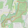 Wadsworth Falls Loop Trail in Wadsworth Falls State Park trail, distance, elevation, map, profile, GPS track