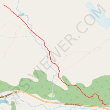 Wilcox Pass Trail trail, distance, elevation, map, profile, GPS track