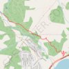 Fairy Creek Waterfall Trail trail, distance, elevation, map, profile, GPS track