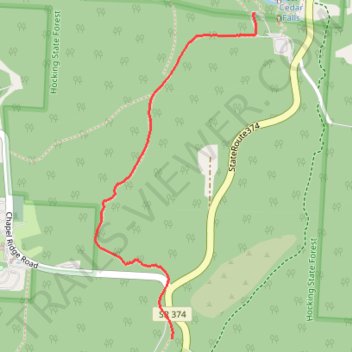 GoMap__2026_04_11__15_02_41 trail, distance, elevation, map, profile, GPS track