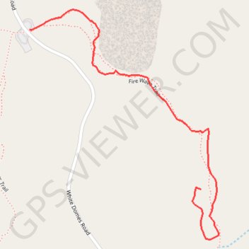 Fire Wave (Valley of Fire State Park) trail, distance, elevation, map, profile, GPS track